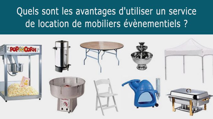 Avantages d'utiliser un service de location de mobiliers