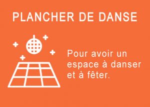Location de plancher de danse