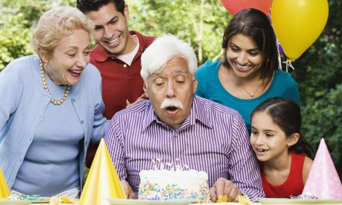Anniversaire de 60 ans, 70 ans et 80 ans
