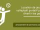 Location de jeu de volleyball portatif
