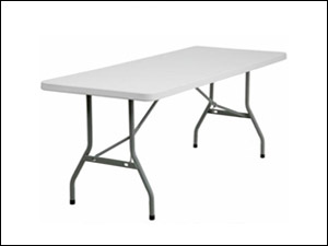 Location de table rectangulaire