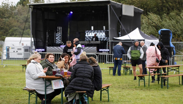 Fête musicale dehors