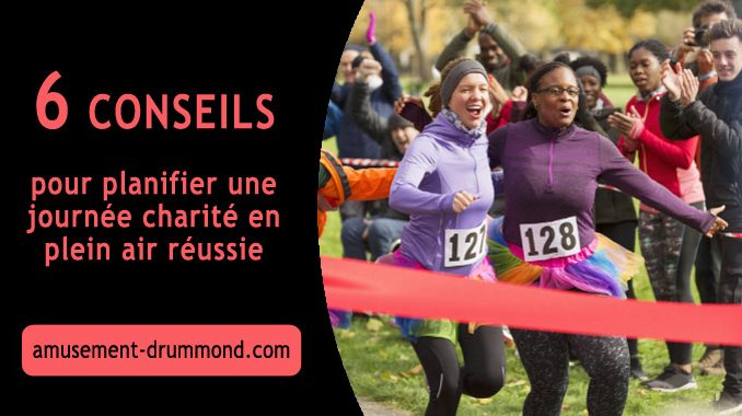 planifier une journée charité